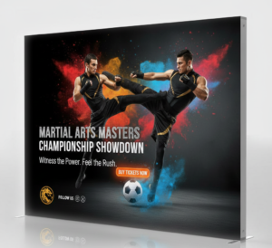 10ft SEG Backlit Fabric Display nyc