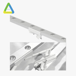 8ft SEG Backlit Popup Display hardware