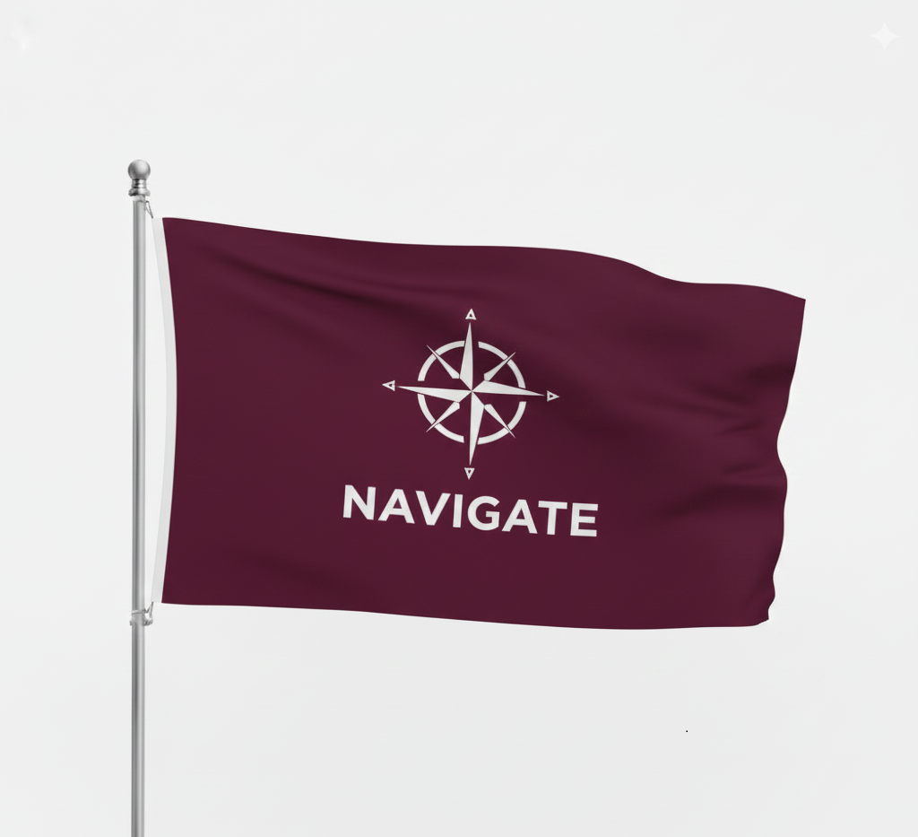 custom pole flag