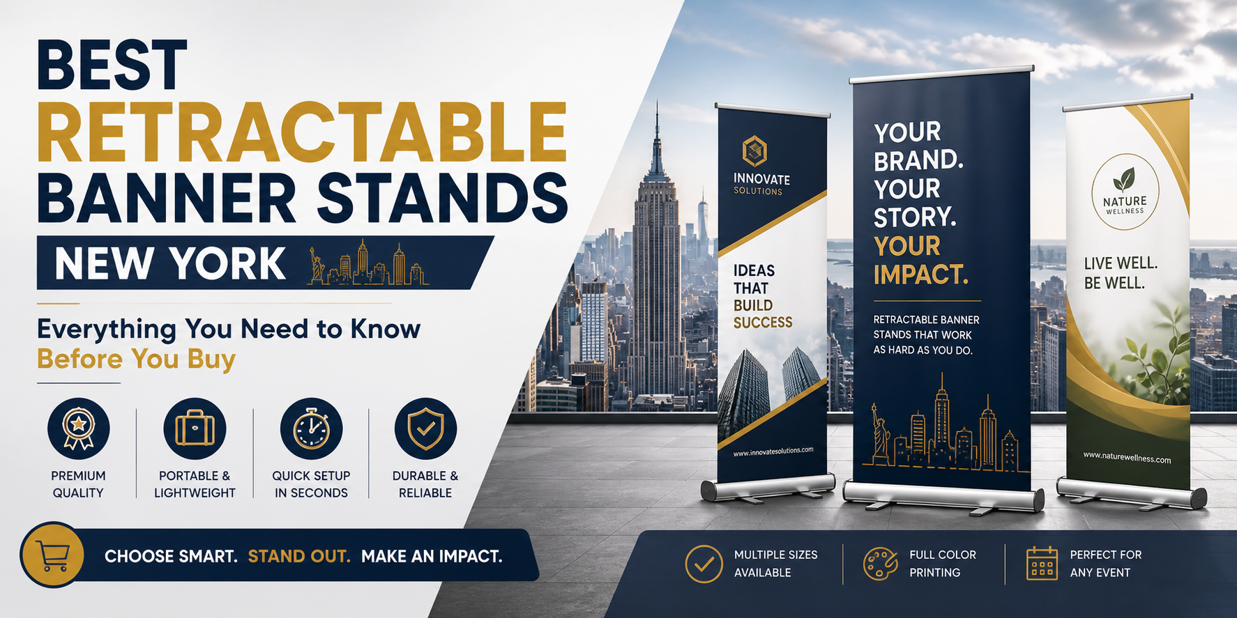 Best Retractable Banner Stands New York